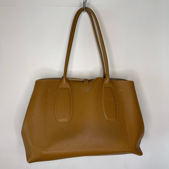 ❕SALE❕ Longchamp Roseau Medium Leather Tote Bag - Picture 6 of 9